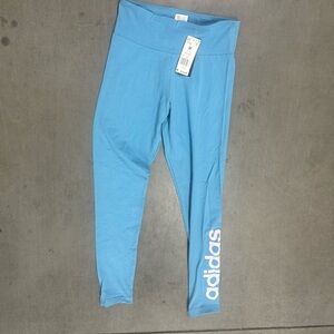 Adidas Kids Sky Blue Leggings